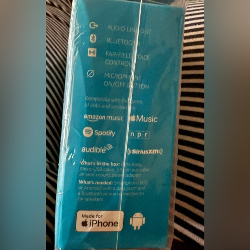 NIB Amazon Echo Auto with Alexa Assistant - Picture 8 of 8